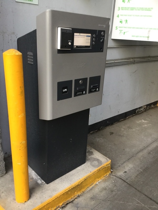 Street view of Holiday Inn Parking