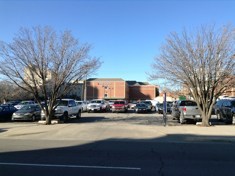 Street view of Lot 311 NW corner of NW 4th & Broadway