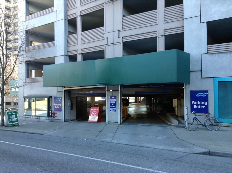 Street view of SeaPark Garage
