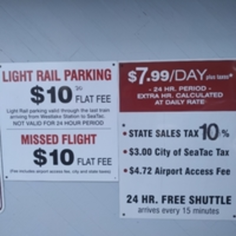 Street view of Ajax Airport Parking