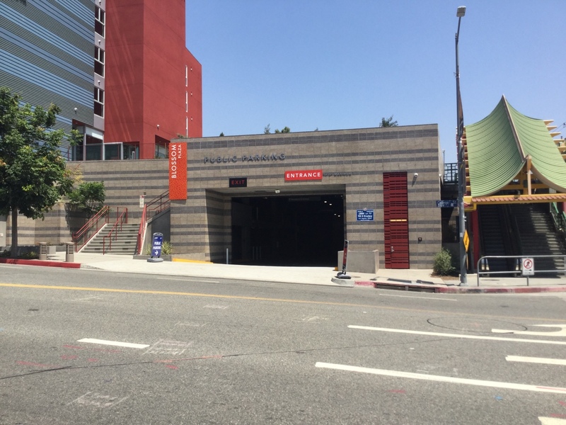 Street view of Blossom Plaza Garage