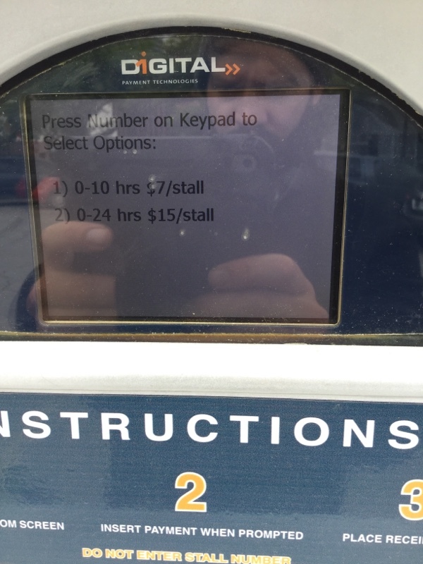 Street view of West Temple Parking Lot