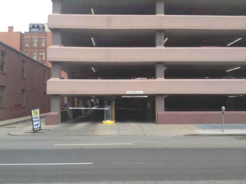 Street view of 9th Street Garage
