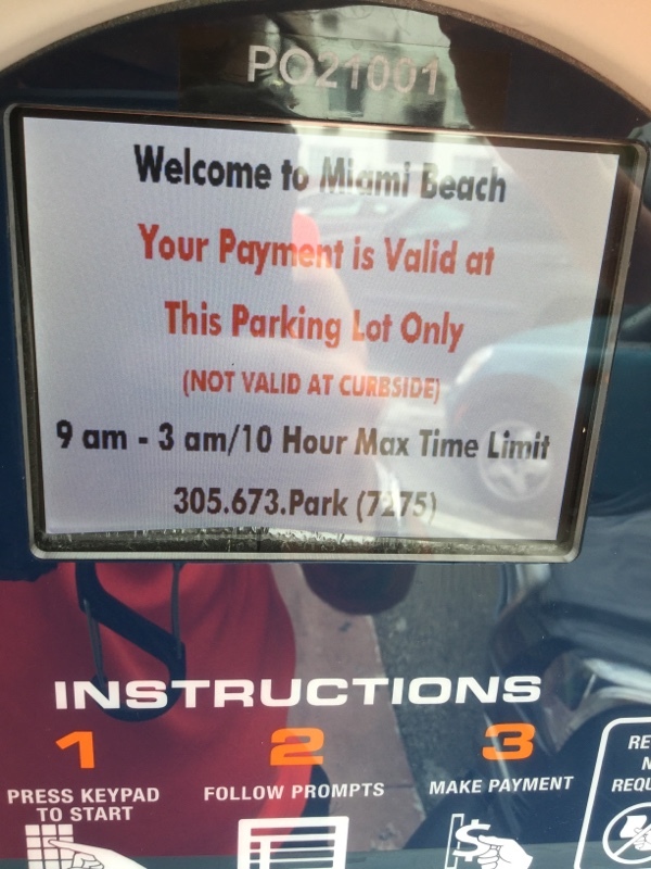 Street view of P21 - Michigan Avenue Lot