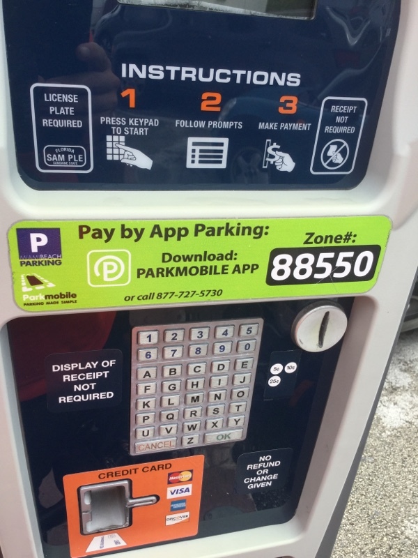 Street view of P21 - Michigan Avenue Lot