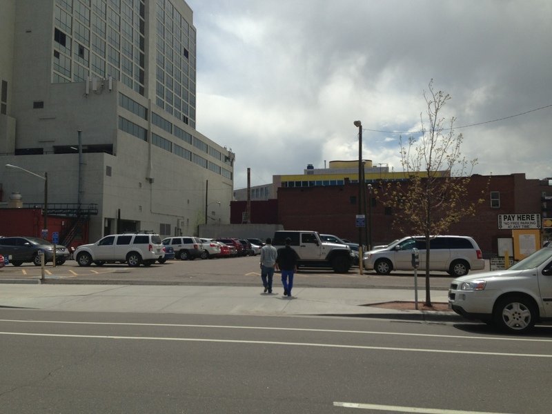 Street view of 14th St Parking Lot