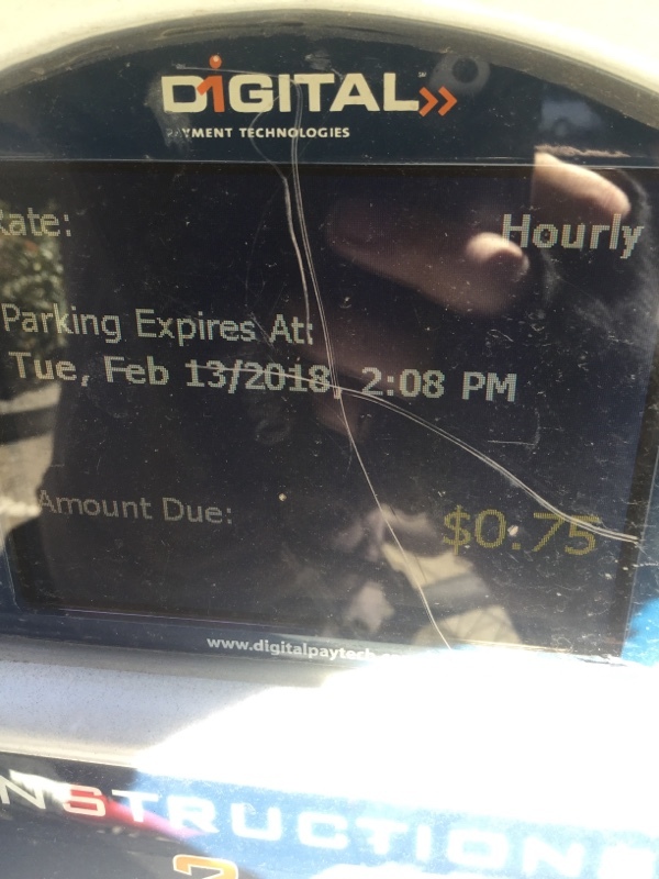 Street view of L St Parking Lot