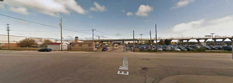 Street view of 178 N. Jackson St. Lot