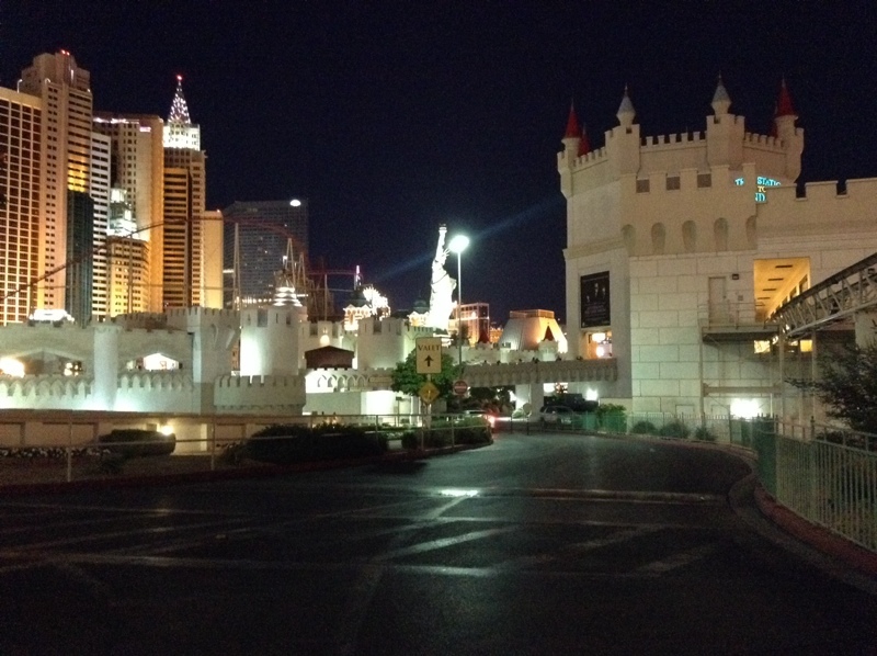 Street view of Excalibur Hotel & Casino