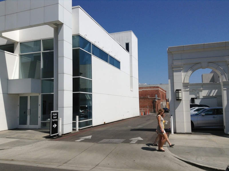 Street view of Brighton Way Parking Garage