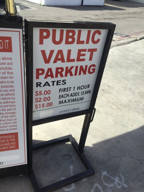 Street view of Brighton Way Parking Garage