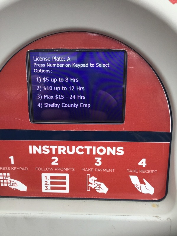 Street view of Poplar Ave Lot