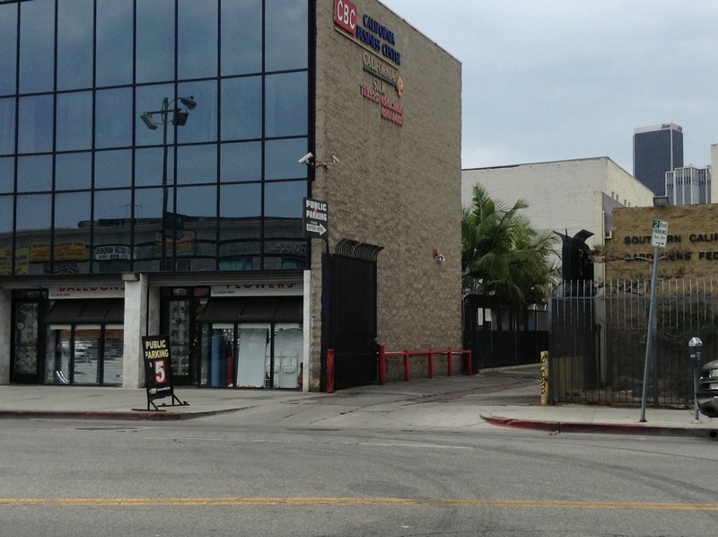 Street view of S San Pedro St. Lot