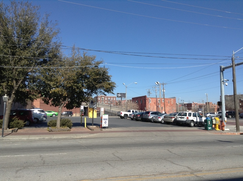 Street view of E Sheridan Ave Lot