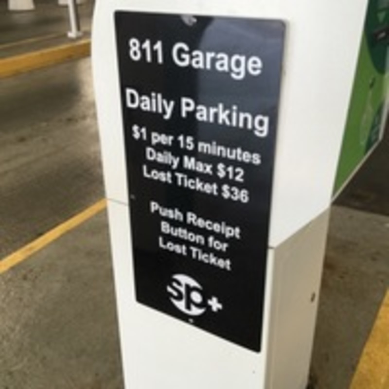 Street view of 811 Garage