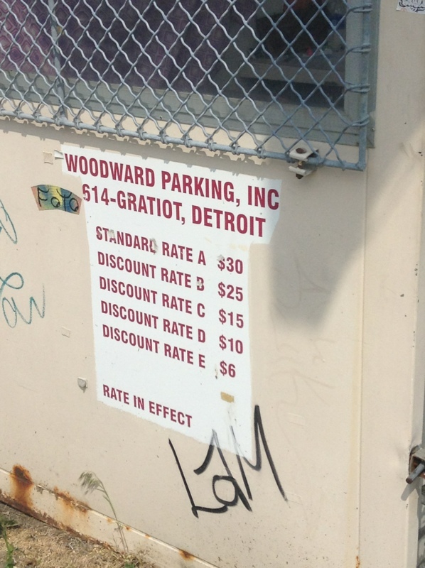 Street view of W Forest Ave Lot