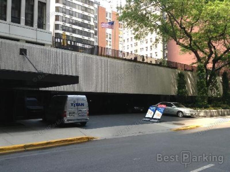 Street view of Condominium Garage