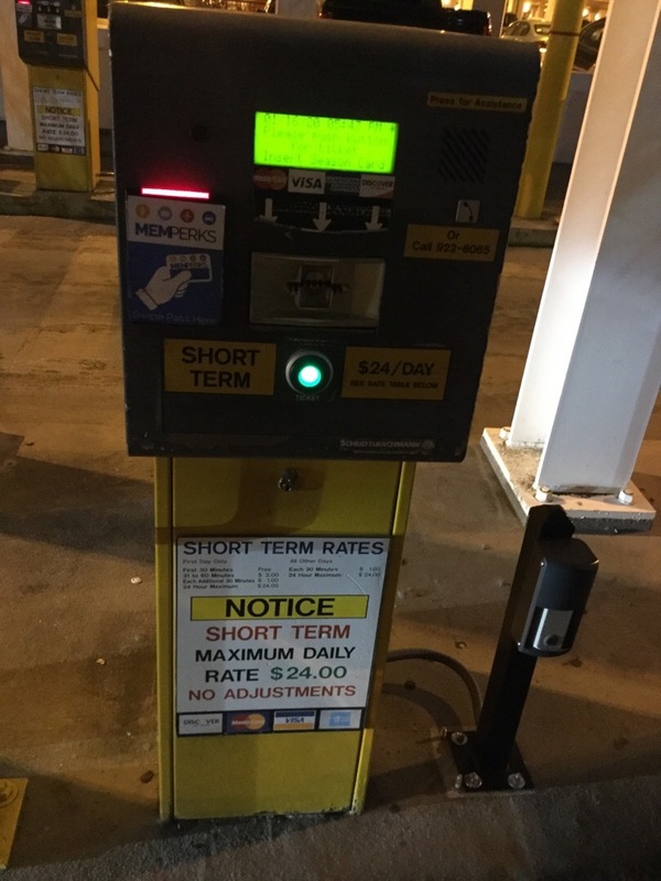 Street view of Long-Term Parking