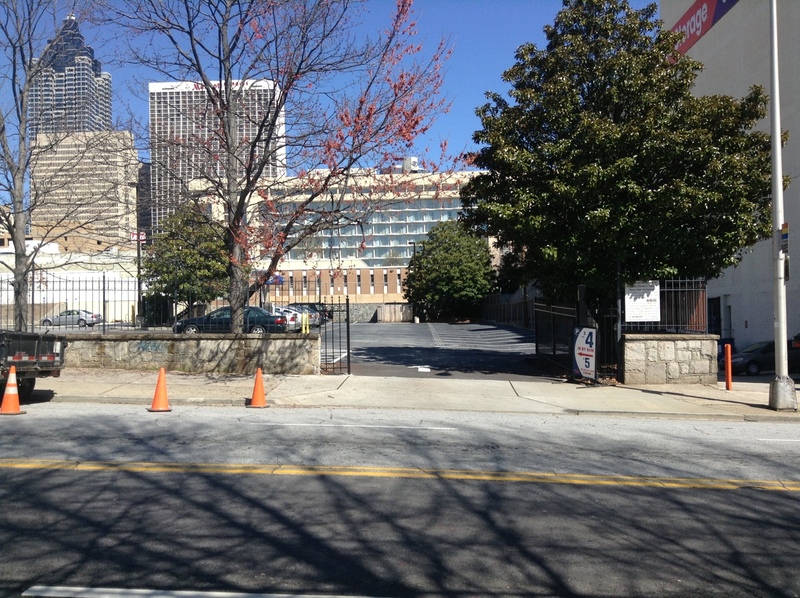 Street view of John Wesley Dobbs Ave NE Parking Lot