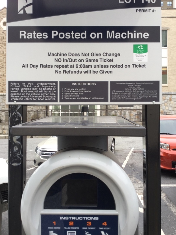 Street view of John Wesley Dobbs Ave NE Parking Lot