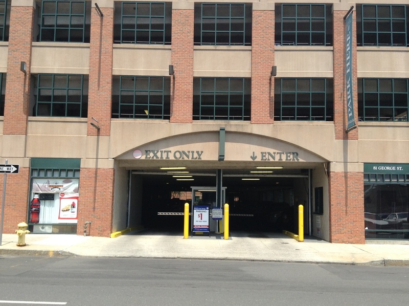 Street view of George Street Garage