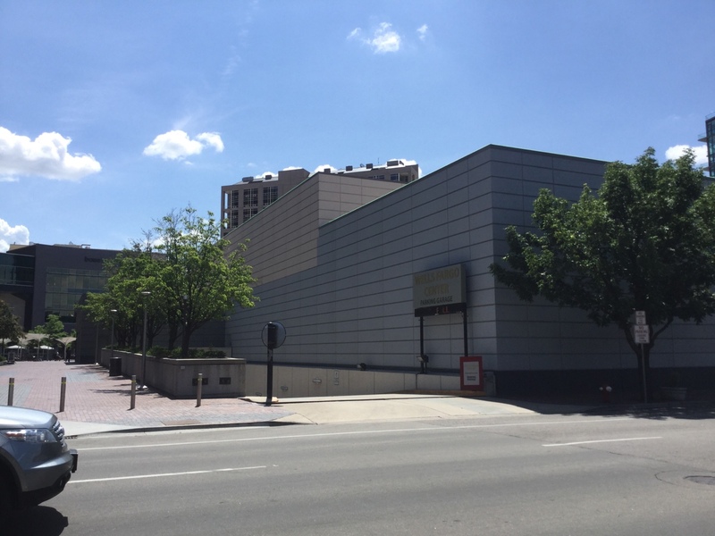 Street view of Wells Fargo Garage
