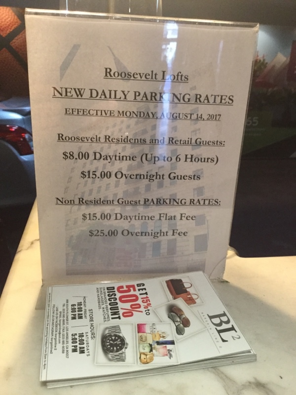 Street view of Roosevelt Garage