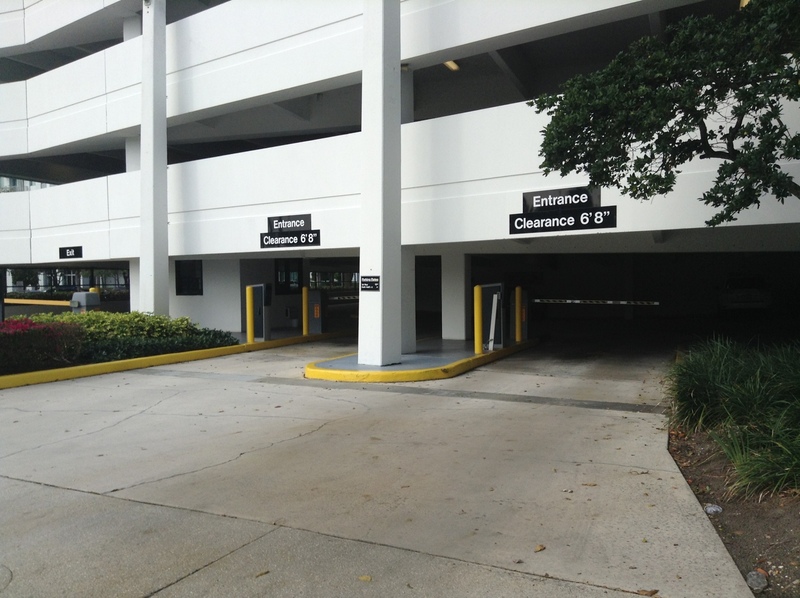 Street view of One Clearlake Centre Garage