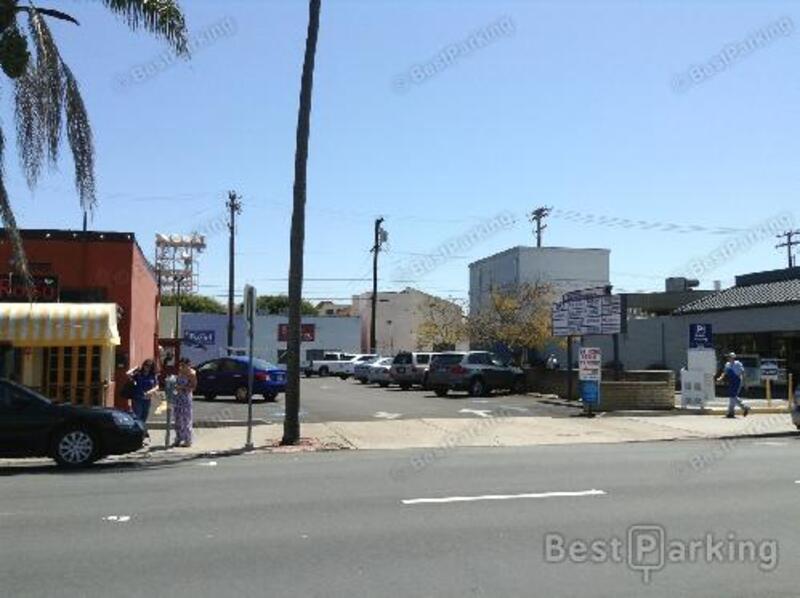 Street view of 4th Ave Lot