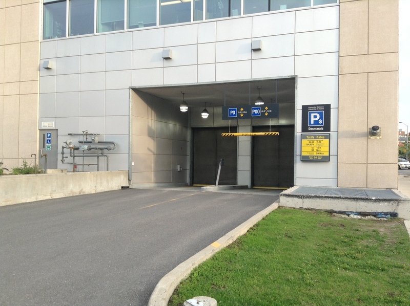 Street view of Desmarais Garage