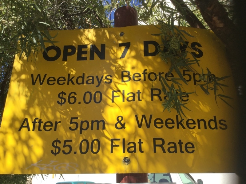 Street view of Old Pueblo Lot