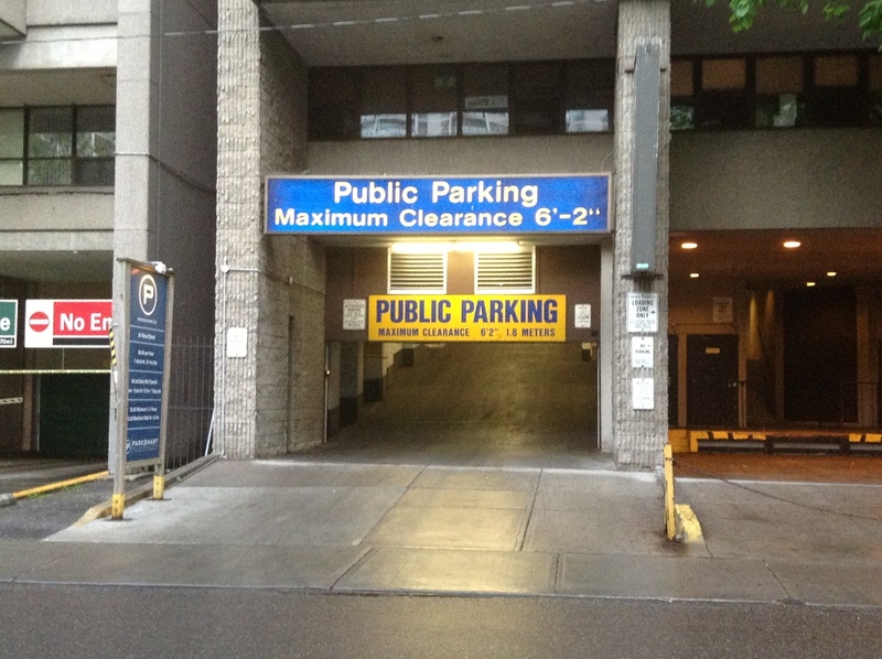 Street view of Wood St Garage