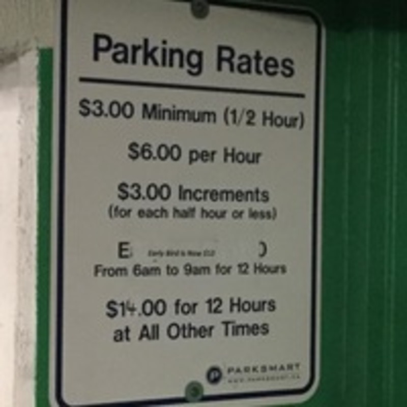 Street view of Wood St Garage