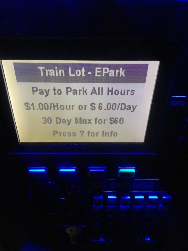 Street view of Train Depot Lot