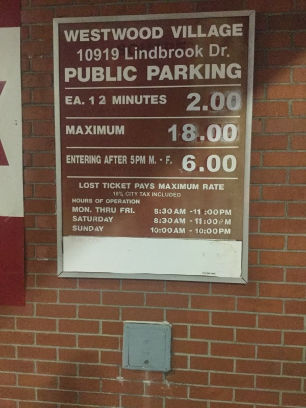 Street view of Westwood Village Square