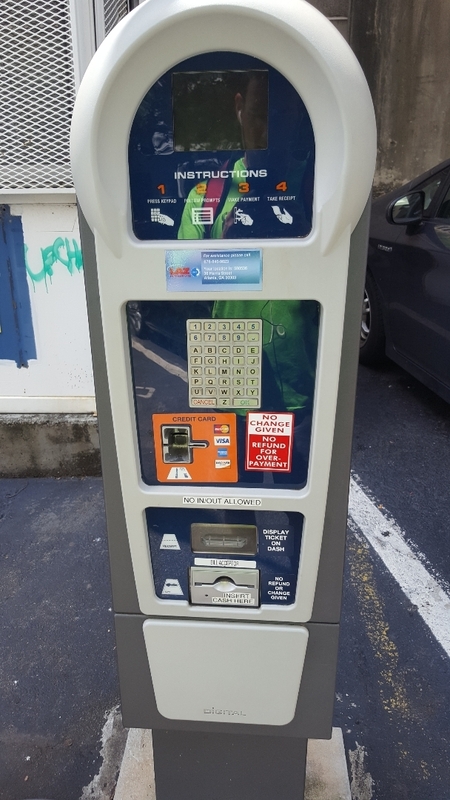 Street view of Peachtree Center Surface Lots