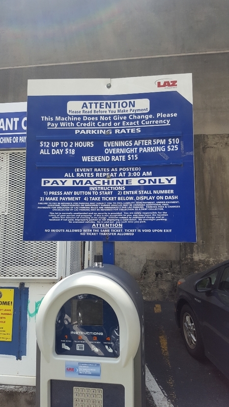 Street view of Peachtree Center Surface Lots