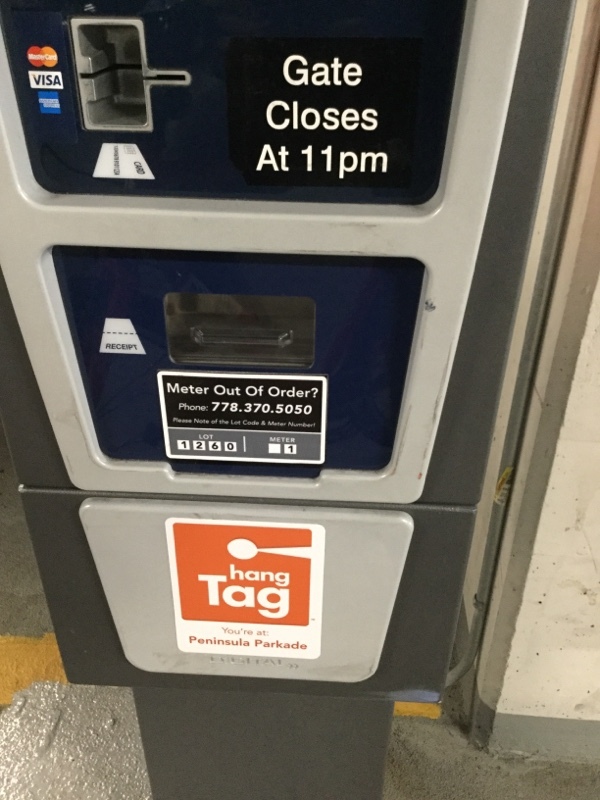 Street view of Peninsula Parkade - Lot #1260