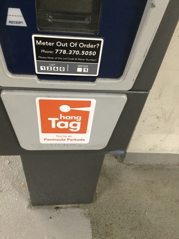 Street view of Peninsula Parkade - Lot #1260