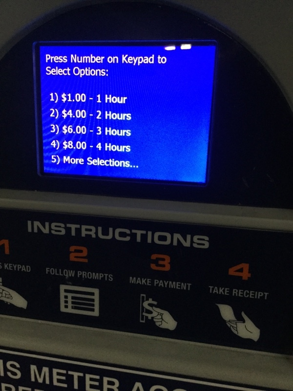 Street view of Peninsula Parkade - Lot #1260