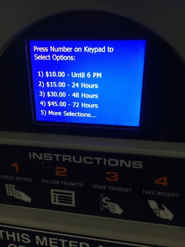 Street view of Peninsula Parkade - Lot #1260