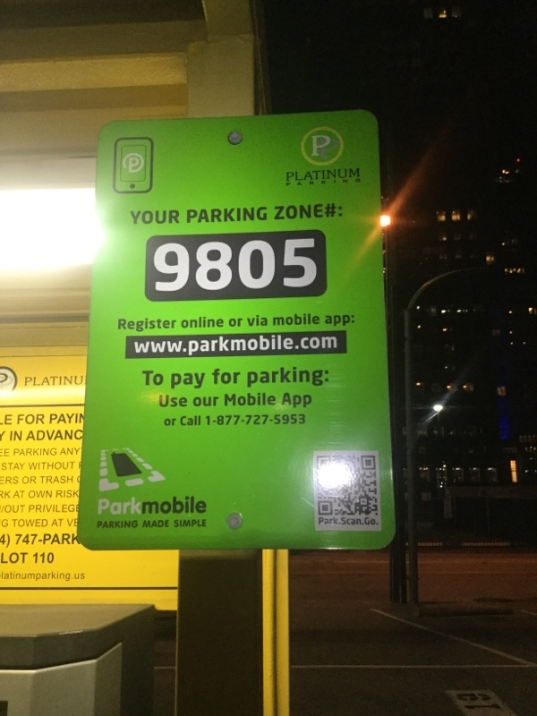 Street view of San Jacinto St Parking Lot