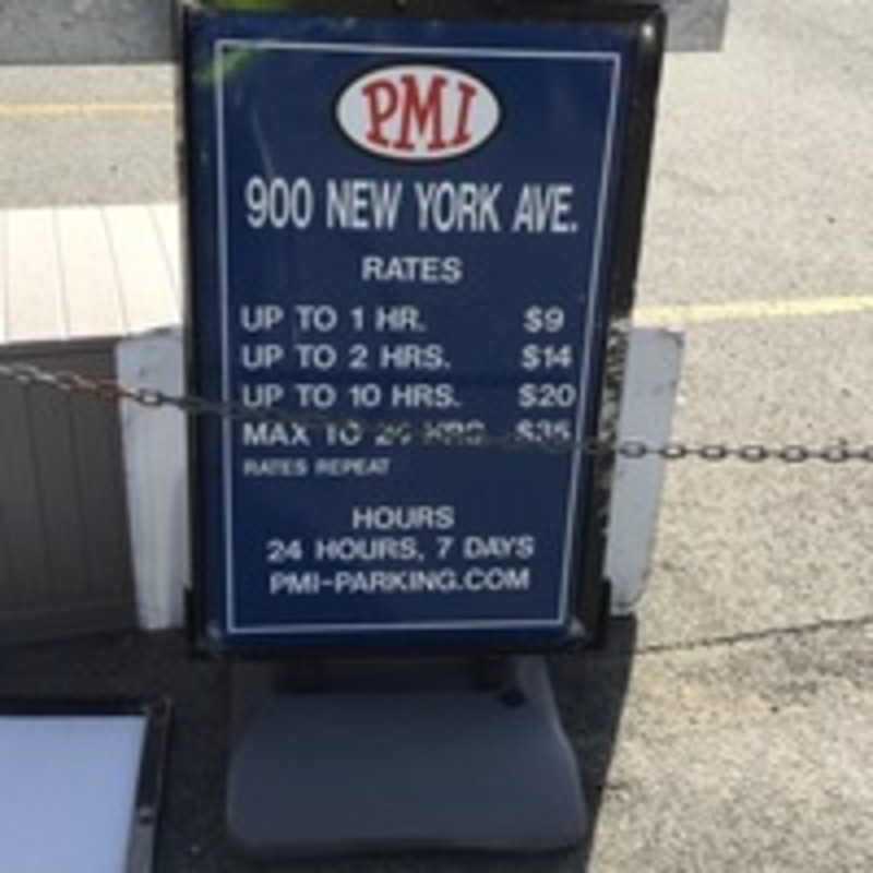 Street view of New York Ave NW Lot