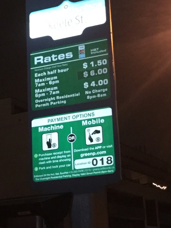 Street view of Carpark 18