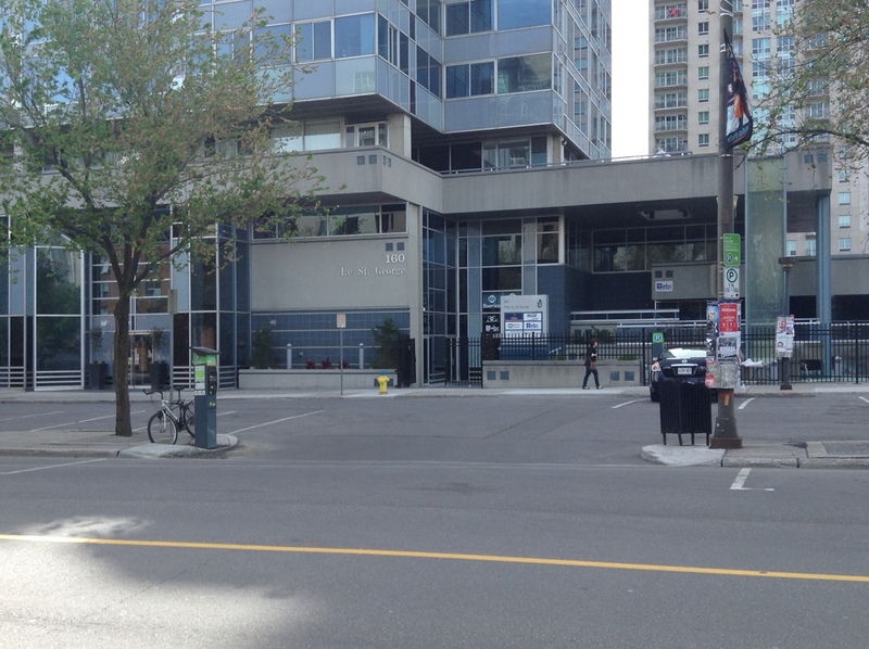 Street view of 160 George Street Lot