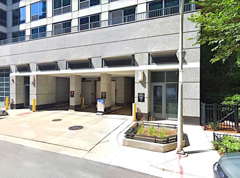 Street view of 160 E. 13th St. Garage