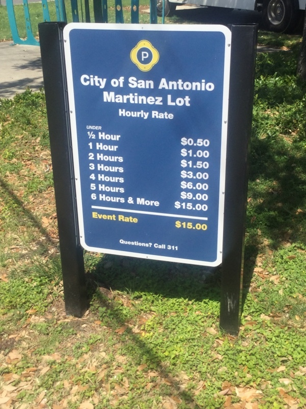 Street view of Martinez Lot