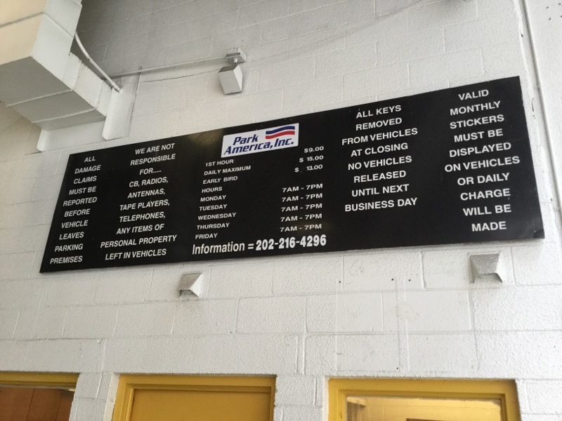 Street view of 14th St NW Garage