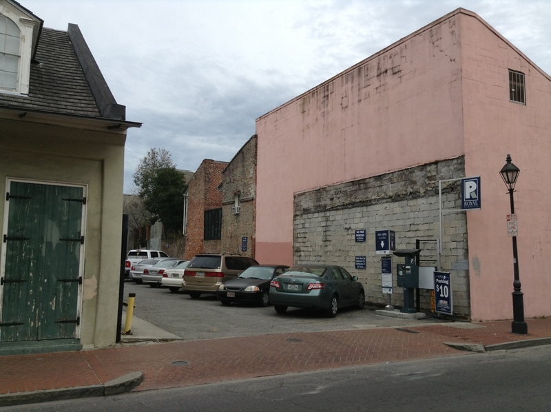 Street view of Conti St Lot
