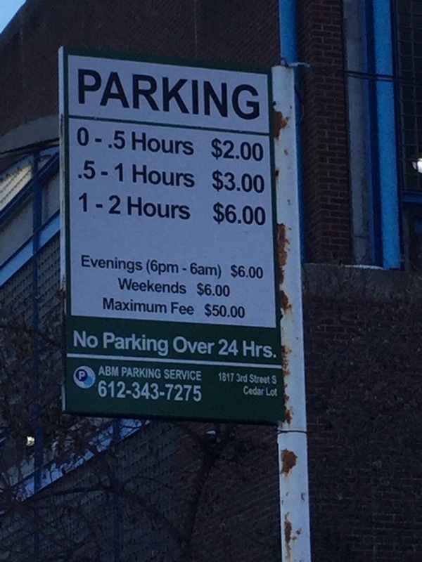 Street view of Cedar Lot